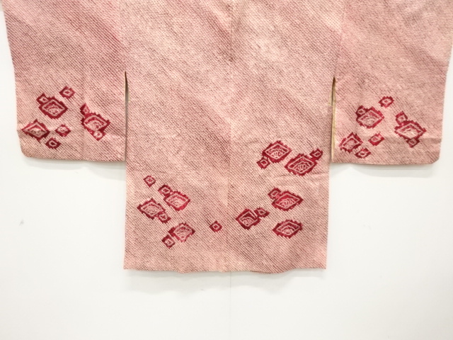 JAPANESE HOARI COAT / ABSTRACT PATTERN / ALL SHIBORI